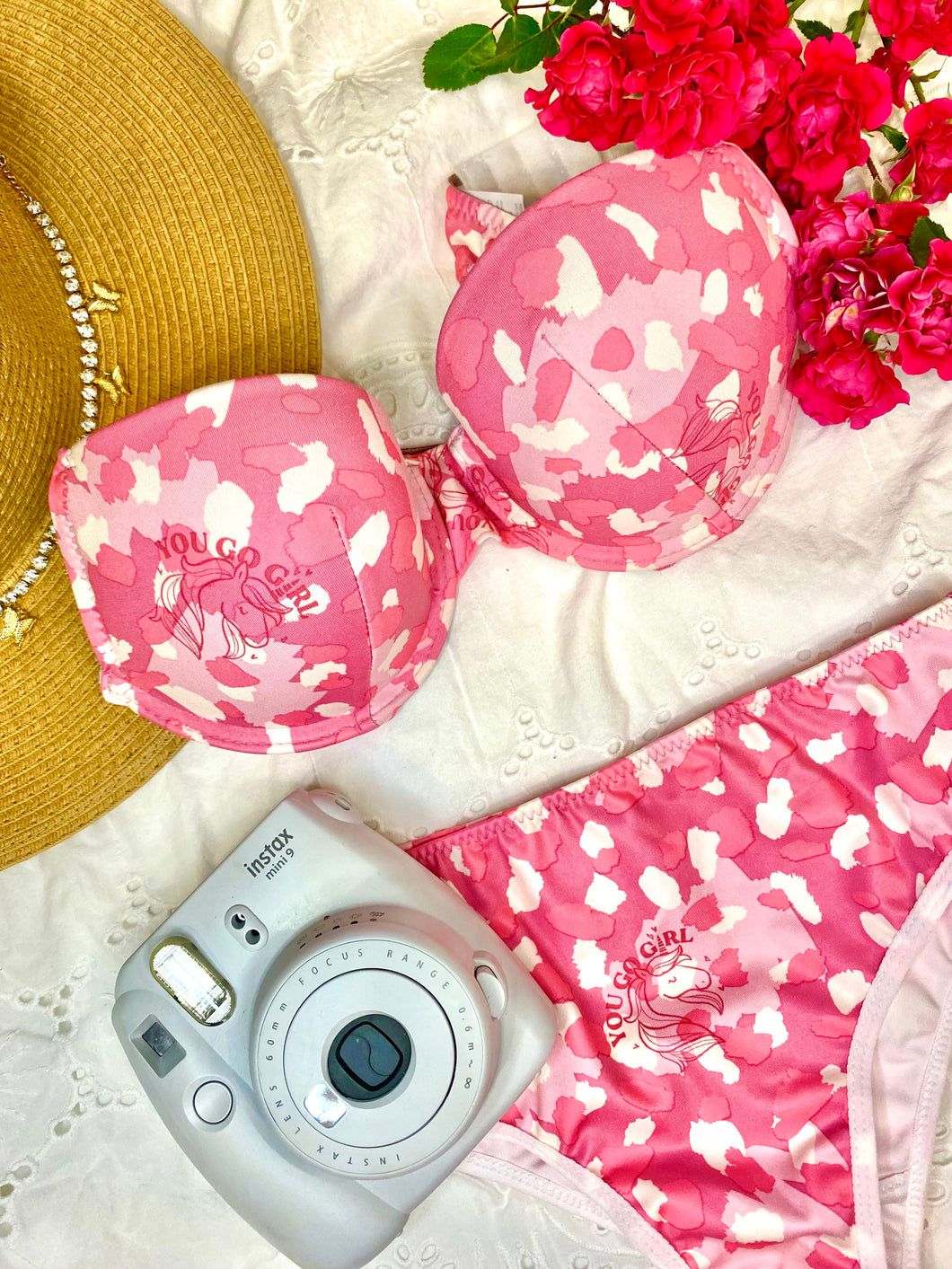 Pink Drip Bikini