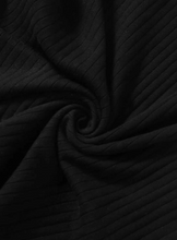 Load image into Gallery viewer, Tunic Ribbed Knit Dress - Black
