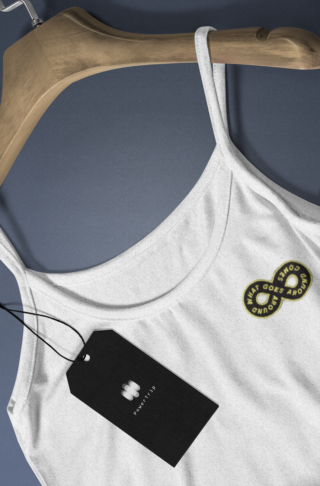 What Goes Around Comes Around - Solid Embroidered Cami