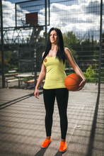 Load image into Gallery viewer, Basketball - Solid Embroidered Cami
